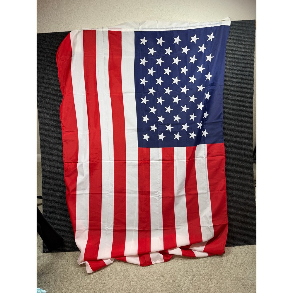 American Flag 3x5 ft Polyester USA Stars and Stripes with Brass Grommet
